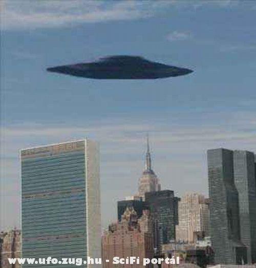 UFO a városban