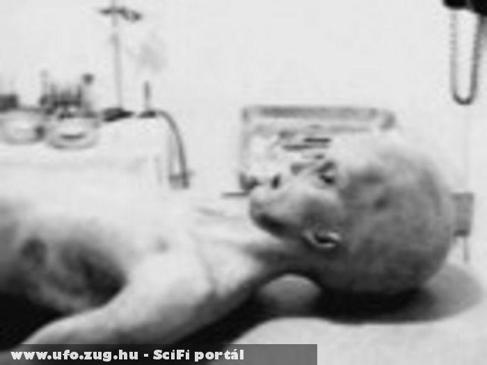 A roswelli UFO katasztrófa után készült eredeti felvétel