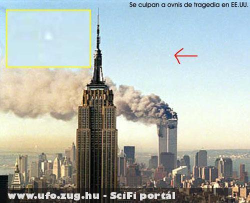UFO a WTC  felrobbanása után