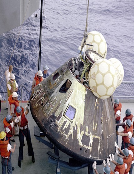 Apollo 13 - leszállás után