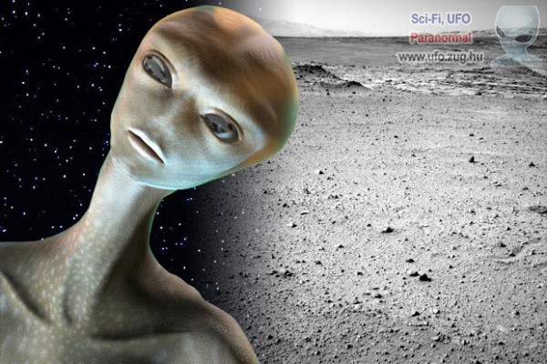 UFO a Mars felett 