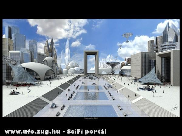 Futurisztikus város